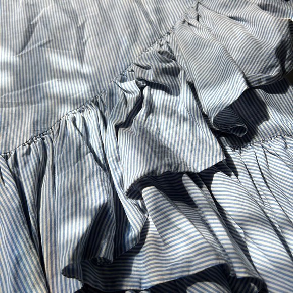 Miss Sixty cotton asymmetrical striped skirt - Picture 3 of 5